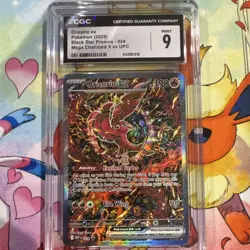Pokemon TCG Oricorio ex Full Art Holo Black Star Promos 024 EN 2025 CGC 9 - Image 1