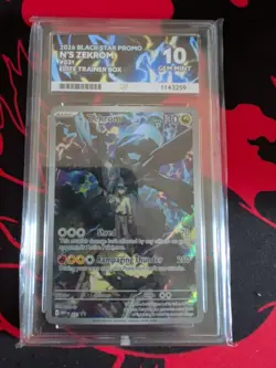 ACE 10 N's Zekrom MEP 031 Black Star Promo Pokemon Gem Mint - Image 1