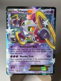 Hoopa EX XY85 XY Black Star Promo English Pokemon TCG - Image 2