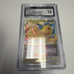 2022 Pokemon Dragonite VSTAR Black Star Promos SWSH236 CGC GEM MINT 10 - Image 1