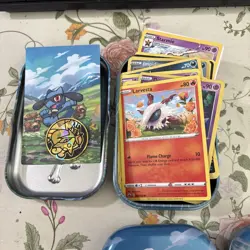 Pokemon Ascended Heroes Mini Tin Complete Set of 5 Full Artwork, Cards And Coin - Image 3