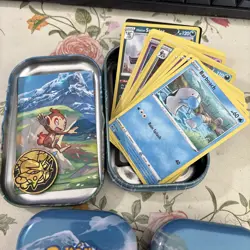 Pokemon Ascended Heroes Mini Tin Complete Set of 5 Full Artwork, Cards And Coin - Image 4