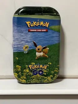 Official Pokemon Tin Empty Eevee Design No Cards Included - Image 1