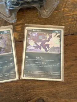 Pokemon Triple Whammy Tin DARKRAI Cosmo Holo Full Evolution Promo Lot x39 Cards - Image 5