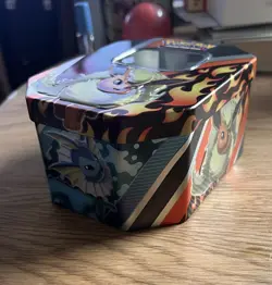 Flareon Large Pokemon Tin Empty No Cards No Packs TCG - Image 2