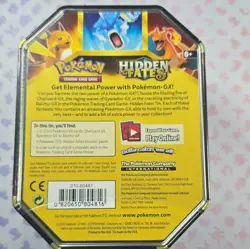 Pokemon TCG Hidden Fates Gyarados-GX Tin Promo 41 Cards English 2019 - Image 2
