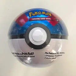 Pokemon TCG Poke Ball Tin 3 Booster Packs 30 Cards SV English 6+ 2025 - Image 1
