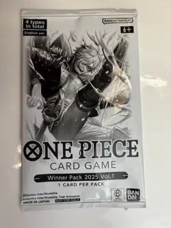 One Piece Card Game Tournament Winner Pack 2025 Vol. 1 Booster - Sealed - Image 1