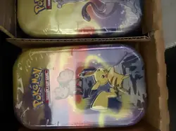 Pokemon TCG: Kanto Power Mini Tin 5-Pack Bundle (10 Booster Packs, 5 Coins/Cards - Image 4