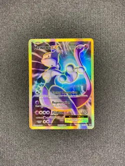Pokemon TCG XY Evolutions Mewtwo EX 103/108 Full Art Ultra Rare Holo Card - Image 1
