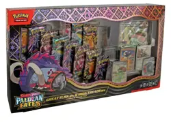 Pokemon TCG PALDEAN FATES Great Tusk Iron Treads Ex Premium Collection Sealed - Image 1
