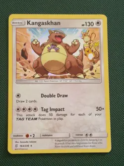 Kangaskhan 163/236 Sm-Unified Minds Holo Pokemon Rare Card - Image 1