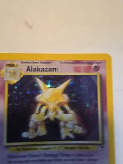 Pokemon Alakazam TCG 1/110 Legendary Collection Holo Rare Card 2002 - Image 4