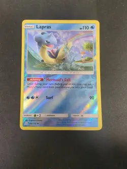 Lapras Reverse Holo 36/236 - SM Unified Minds 2019 - NM Pokemon Card TCG - Image 1