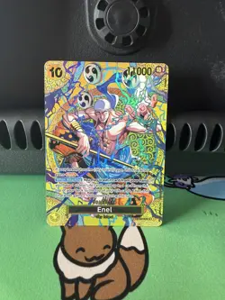 One Piece Enel (EB02-052/239) OP15 Adventure on Kami's Island NM FOIL- SP - Image 1