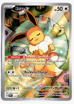 Eevee 173 Holo Promo Scarlet & Violet Promo Pokemon NM - Image 1