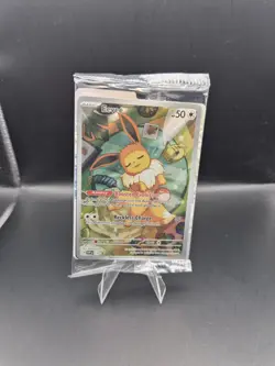 Eevee 173 SVP: Prismatic Evolutions Pokemon TCG Black Star Promo SEALED IR Holo! - Image 1