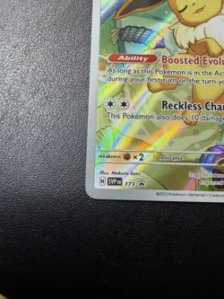 [NM] Eevee SVP 173 Scarlet & Violet Black Star Promo Holo Pokemon TCG - Image 3