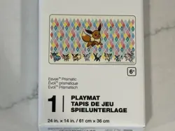 Pokemon TCG: Eevee Prismatic Playmat NEW Trading Card Game Pokemon Center - Image 4