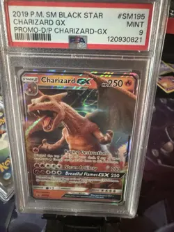 Charizard GX SM195 Pokemon Sun & Moon Black Star Promo Card TCG - Image 1