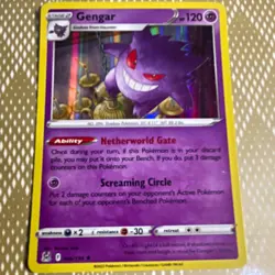 Gengar 066/196 Swsh11 Lost Origin Holo Rare Holo Eng 120 HP Pokemon TCG - Image 1