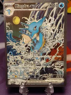 KINGDRA EX 131 HOLO PROMO SCARLET & VIOLET PROMO POKEMON NEAR MINT - Image 1