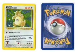 KANGASKHAN 5/64 HOLO RARE JUNGLE WOTC POKEMON CARD TCG LP+ - Image 1