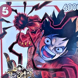 one piece Monkey. D. Luffy SR 3RD Anniversary 2025 ONE PIECE Promos # ST01-112 - Image 5