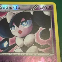Gothorita 71/113 Reverse Holo B&W Legendary Treasures Pokemon Card Near Mint - Image 4