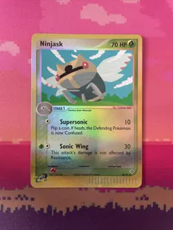 Pokemon Card Ninjask Ex Dragon Reverse Holo 38/97 Near Mint - Image 1