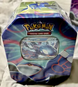 Pokemon Azure Legends Tin Set of 3 Sealed Dialga Kyogre Xerneas ex Bundle TCG - Image 4