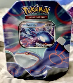Pokemon Azure Legends Tin Set of 3 Sealed Dialga Kyogre Xerneas ex Bundle TCG - Image 5