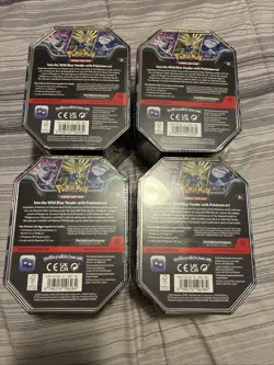 Pokemon TCG Azure Legends Tin Set - Dialga EX Xerneas EX Sealed Lot Of 4 New - Image 2
