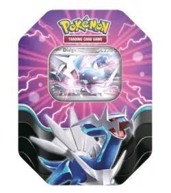 Pokemon TCG: Azure Legends Tin – Dialga ex (4 Booster Packs & 1 Foil Promo Card) - Image 1
