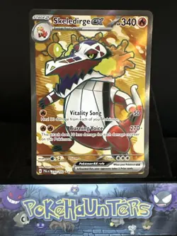Pokemon Card Skeledirge ex 233/193 Paldea Evolved Ultra Rare Near Mint - Image 1