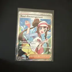 Rosa's Encouragement 114/088 | Perfect Order | NM | Full Art Trainer | Pokemon - Image 1