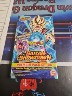 Dragon Ball Super Card Game Premium Pack Set 06 - Saiyan Showdown [PP06] - Image 1