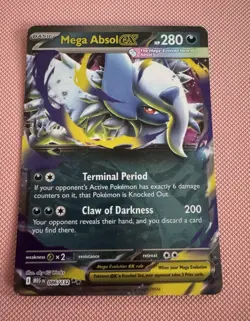 The Pokemon Company Pokemon TCG Mega Absol EX 086/132 ME01 Holo ENG 280 HP - Image 1