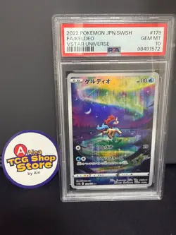 PSA 10 Pokemon Keldeo AR 179/172 S12a VSTAR Universe Character Rare Card GEM MIN - Image 1