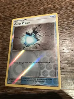 Great Potion (Reverse Holo) - Unified Minds 198/236 Pokemon Item Card NM/Mint - Image 1