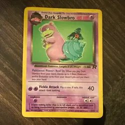 The Pokemon Company Pokemon TCG Dark Slowbro 29/82 Team Rocket Rare English 2000 - Image 1