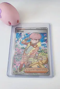 Ortega 219/197 SV03: Obsidian Flames Holo Trainer Pokemon Card TCG NM - Image 1