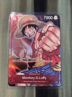 Monkey D Luffy P-001 Foil | BANDAI CARD GAMES Fest 23-24 | One Piece TCG English - Image 1