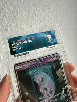 ACE 9 - 2017 Pokemon Japanese Mewtwo GX 082/072 Secret Rare Test Tube MINT SM3+ - Image 5