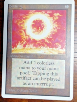 MTG Sol Ring Unlimited Edition Magic the Gathering Card - Image 1