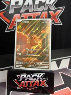 Pokemon TCG Mega Evolution Vulpix 138/132 Illustration Rare Full Art Holo - Image 1