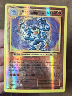 2016 POKEMON XY EVOLUTIONS SET MACHAMP REV HOLO CARD 59/108 - Image 1