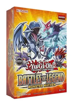 Yu-Gi-Oh! Battles of Legend Monster Mayhem Box 4 PK with 1 Field Center Card - Image 1