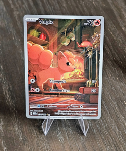 Pokemon Vulpix 138/132 Mega Evolutions EN⭐ Illustration Rare-Full Art Rare NM - Image 1