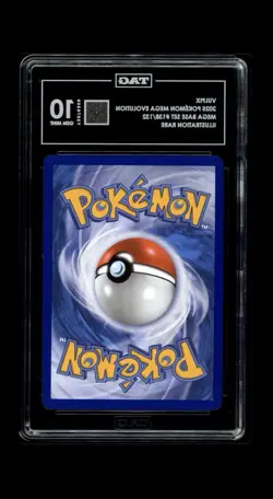 Pokemon Vulpix Mega Base Set 138/132 Illustration Rare TAG 10 English - Image 2